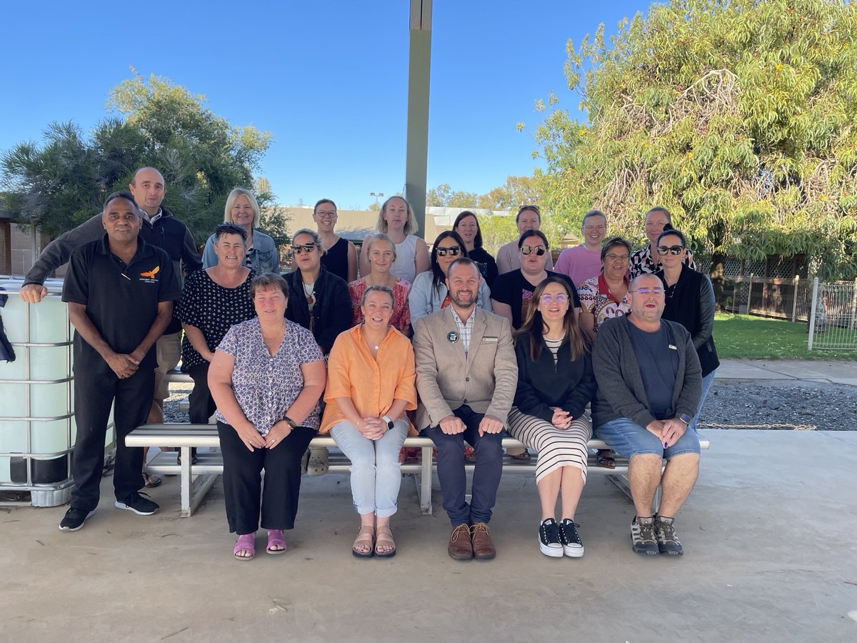 We had a fantastic time in Broken Hill this week with educators from across the region. 

Lots of laughs and learning. Well done to everyone. Facilitators were Rebecca Giles and Ken Weatherall. 

#StrongerSmarterAlumni #NSWTeachers #TeacherPD