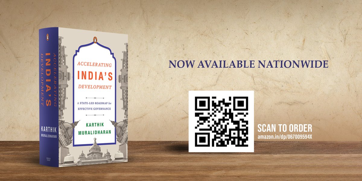 The official nationwide book launch day is here!

Get it from your favourite local bookstore, or online at: amazon.in/dp/067009594X

The Endorsements, Table of Contents, and Preface are at: bit.ly/49j1DiS

The book website is also live at: acceleratingindiasdevelopment.in