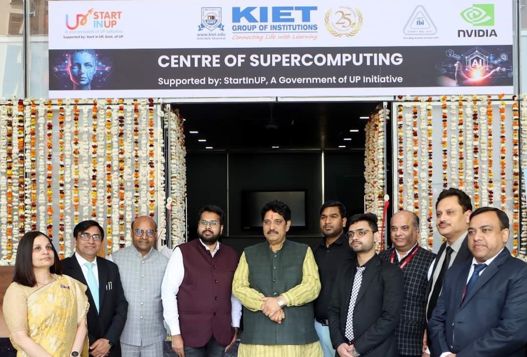 Kiet_edu's tweet image. A five-day #Faculty_Development_Program was held from March 19th to March 23rd, by the #NVIDIA_GXA100 #SUPERCOMPUTING_Lab at KIET.
#KIETGroupofInstitutions #KIETGZB #kietengineeringcollege #KIET #AKTU #AICTE