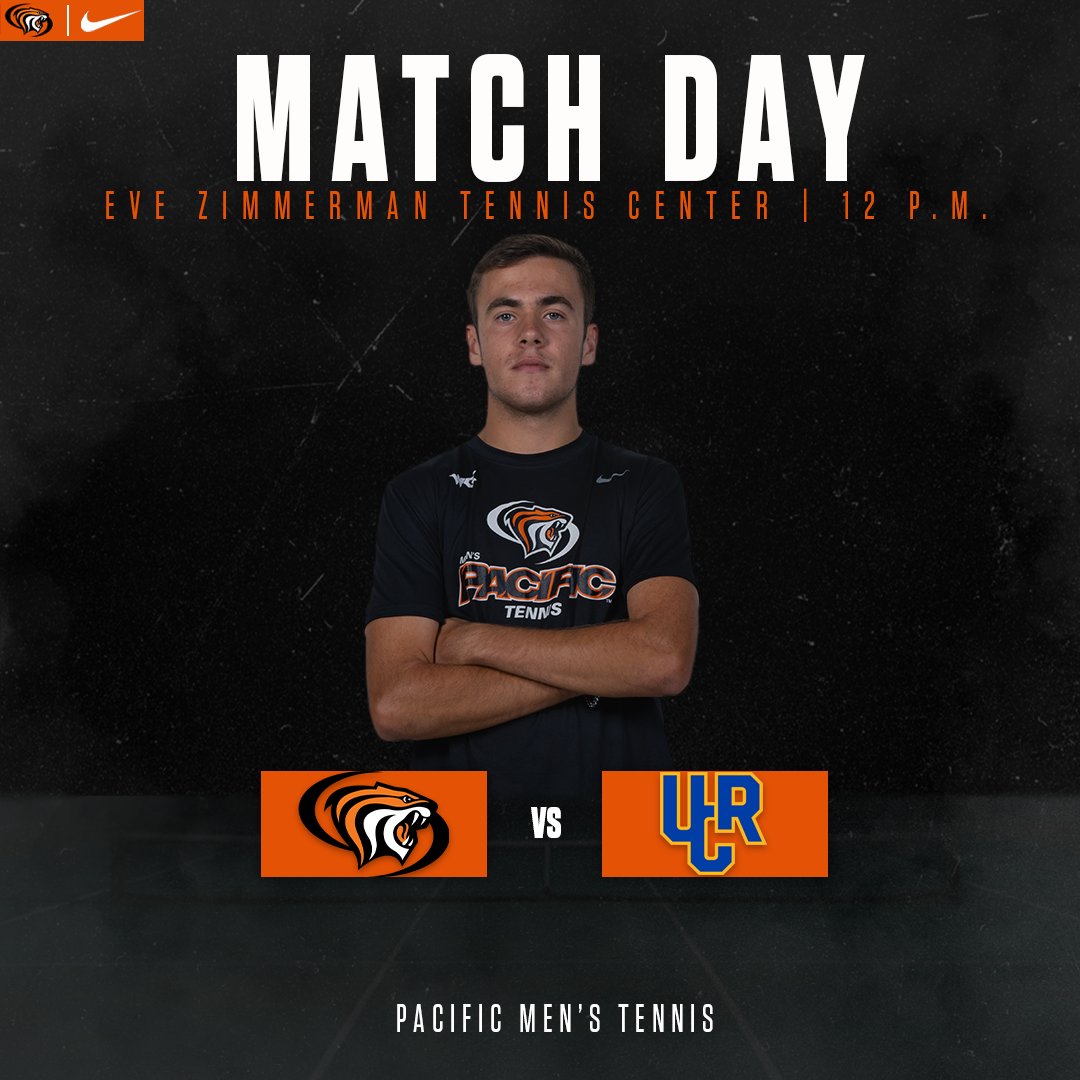 PacificMTennis's tweet image. We back🏠

🆚: UC Riverside
⏰: Noon
📍: Stockton, Calif.
🏟️: Eve Zimmerman Tennis Center
💻: bit.ly/3x8gNdo
📊: bit.ly/3VCroaJ

#PacificProud