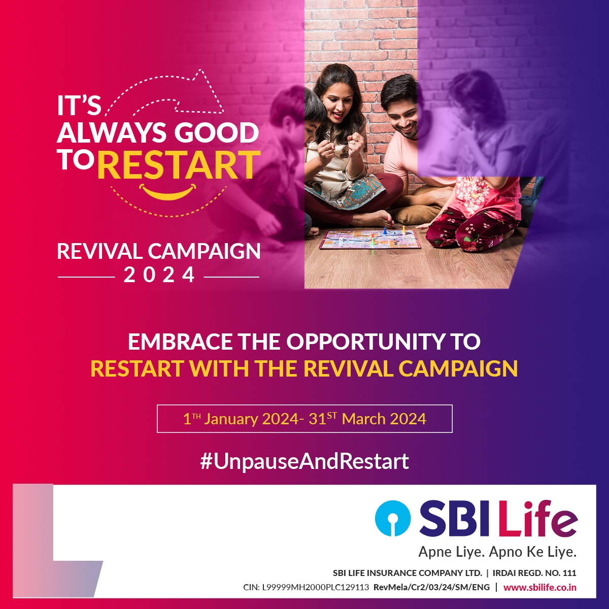 SBILife's tweet image. Secure a brighter future for your family through our Revival Campaign! Take action now to reinstate your lapsed life insurance policy and protect your loved ones' financial well-being. 

Visit the link- sbilife.co.in/revival-quotat…

#SBILife #RevivalCampaign #ApneLiyeApnoKeLiye