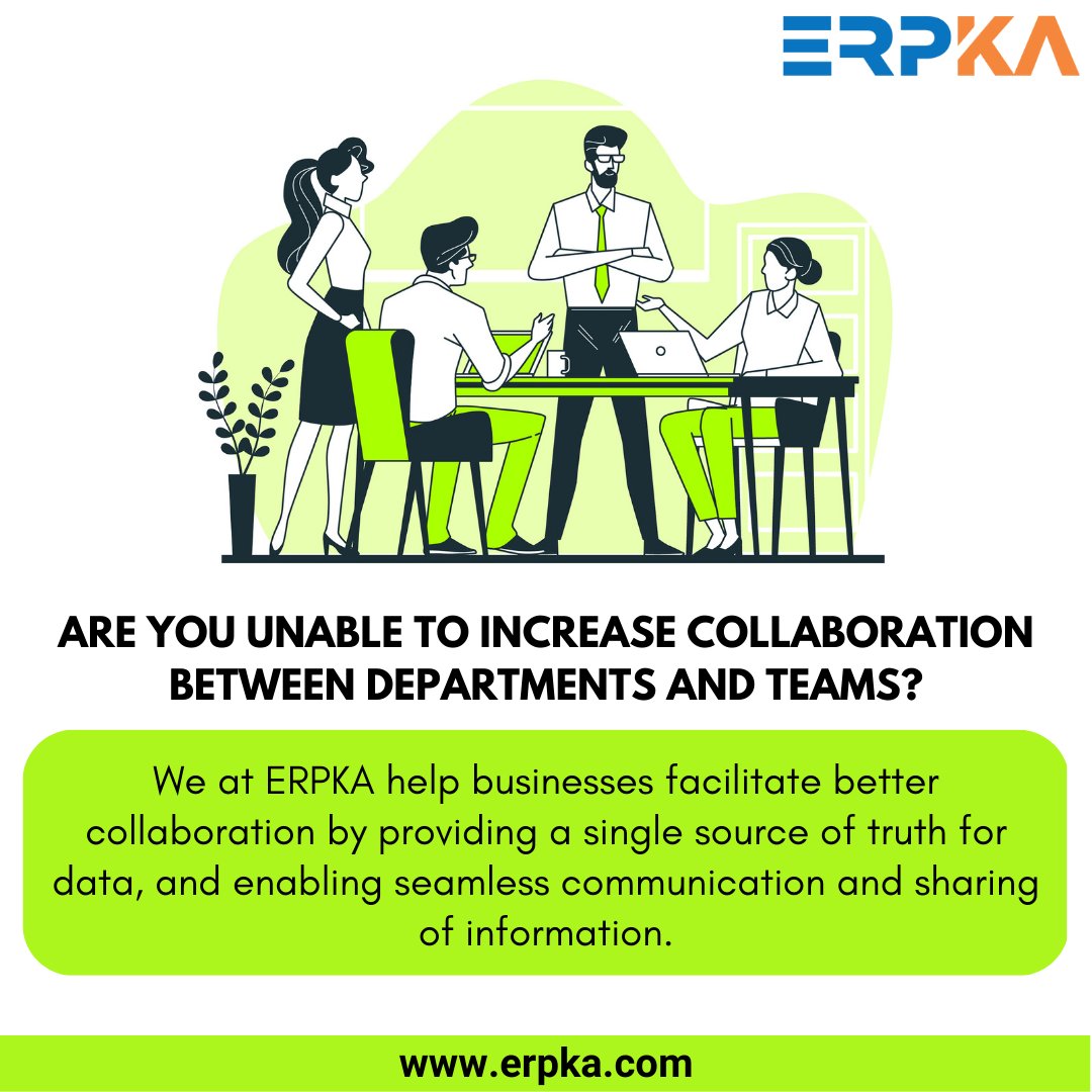 Grow your business by using ERP Software to automate your business work. To know more visit our website 👉 erpka.com #businessmanagementsoftware #erpsoftwaresolutions #erpsoftwarecompany #erpsystem #erpsoftware