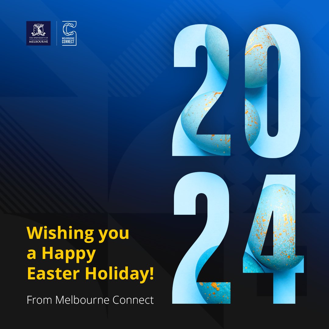 Melbourne Connect wishes you a happy and safe Easter holiday! #melbconnect