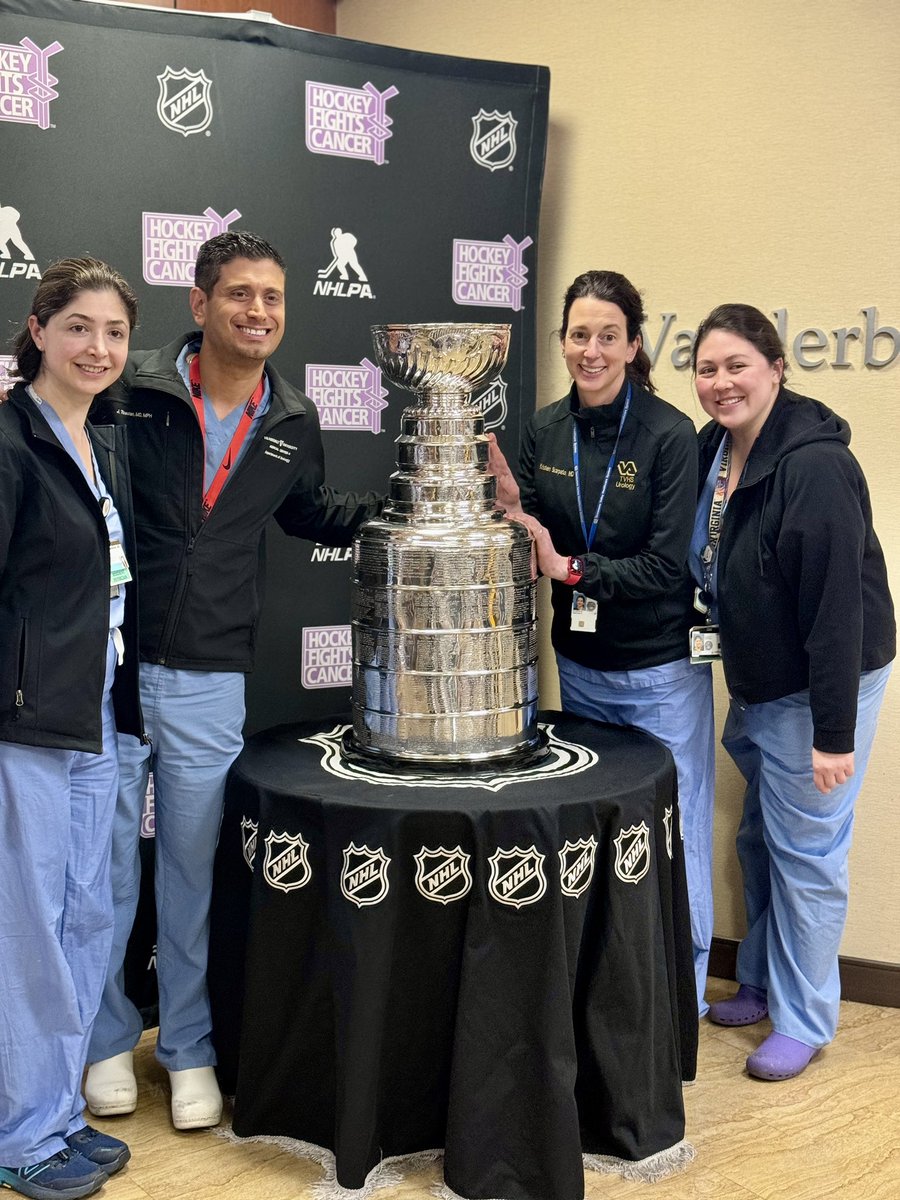 @VUMCurology agrees! So great to meet the #StanleyCup ! @UroOncJT