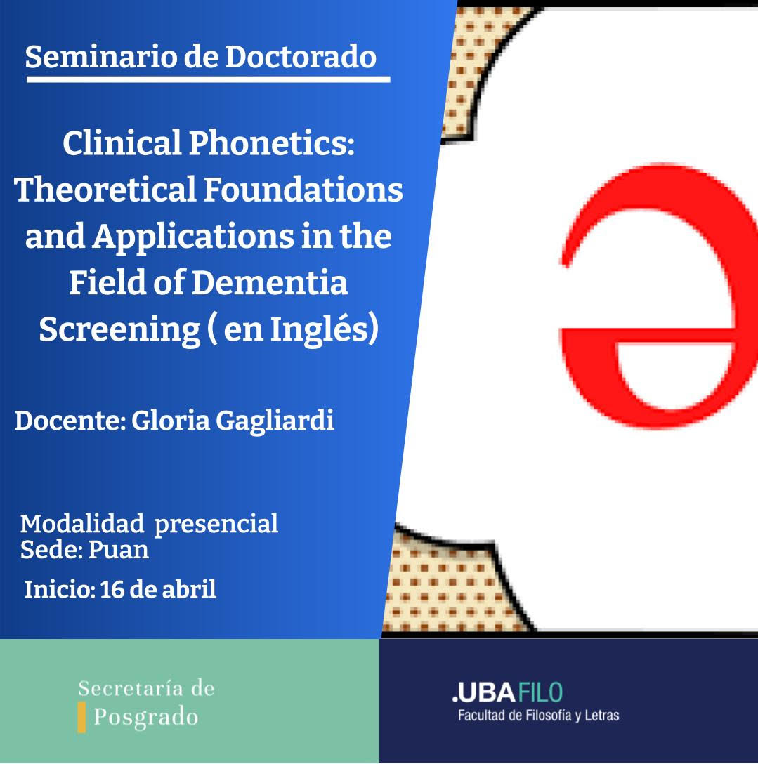 SEMINARIO DE DOCTORADO: INSCRIPCIÓN ABIERTA 🗓 Duración: Del 16 de abril al 9 de mayo de 2024 ⏰ Carga horaria y frecuencia: 32 h 📍 Martes y jueves de 16 a 20 h, aula 261 ✏️ Formulario de Inscripción: posgrado.filo.uba.ar/ins-sem-doc 🔗 Más info: posgrado.filo.uba.ar/SemDoc2024-Gag…