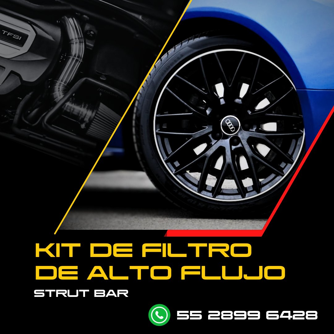 _Hangar1's tweet image. ¡Potencia tu conducción con un Kit de Filtro de Alto Flujo y Strut Bar! 🚗💨 Dale a tu vehículo el impulso que se merece con estas mejoras diseñadas a  la medida. ✨
Contáctanos ahora en WhatsApp al 55 2899 
#Hangar1 #audi #strutbar #intake #filtrokyn #tuning #cdmx 
@AudideMexico