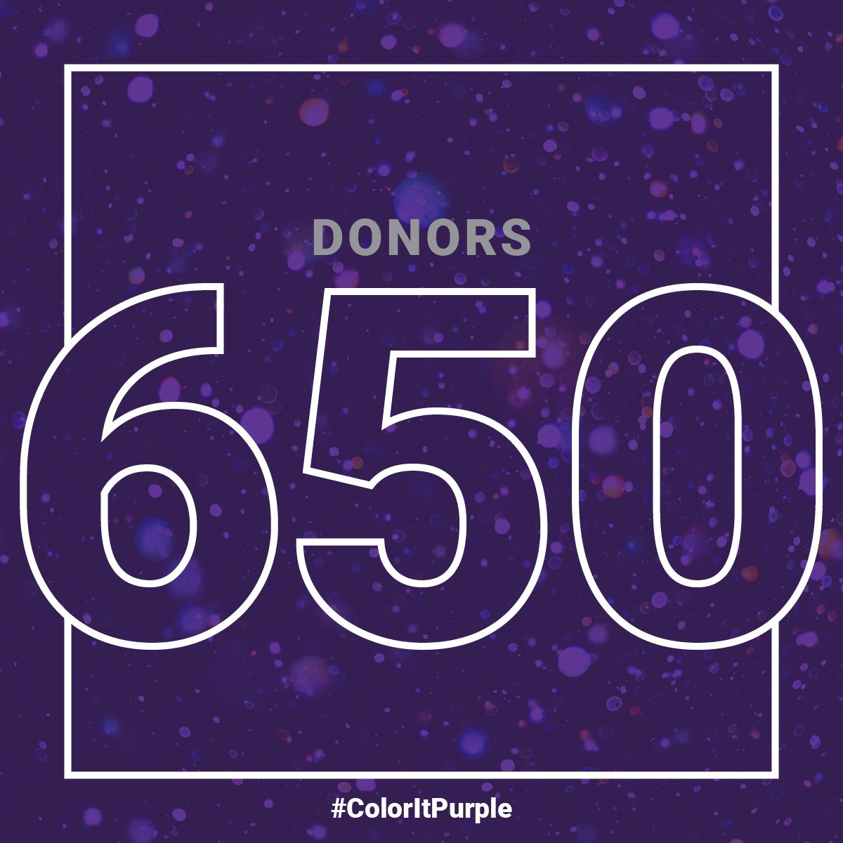 🎉💜 Exciting news! We've exceeded 650 donors! Let's keep coloring the world purple and aim for 910 donors by midnight. 🌙✨
Join the celebration and give now: coloritpurple.cornellcollege.edu
#ColorItPurple #650Donors #CornellCollege #MakeYourMark #CIP10Years #KeepUpTheGoodWork