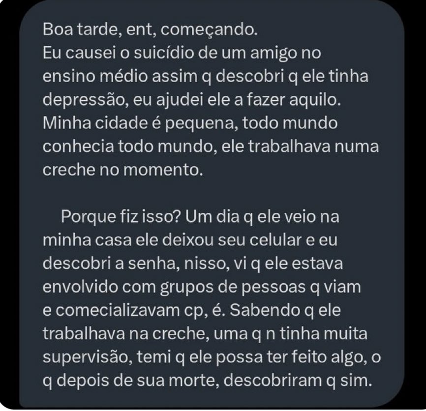 Não sei o que sentir