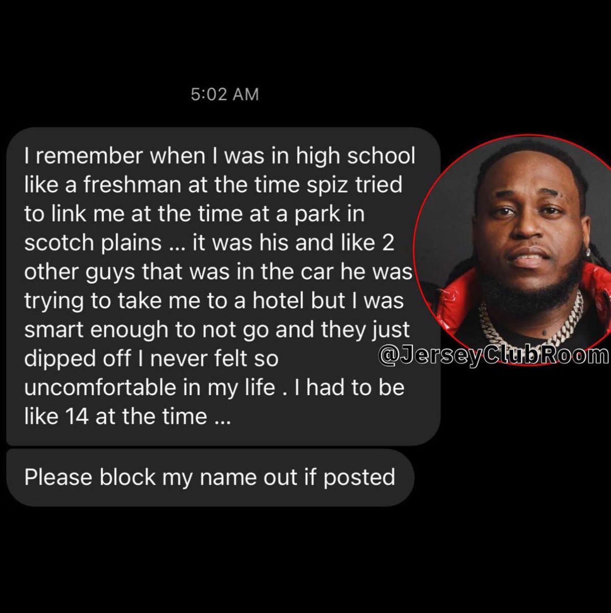 Looks like the stories are spilling ☕️about  #JerseyClub #predator #14 🤯🙂 #Lspiz #weneedanswers ‼️ #JerseyClubRoom what are your thoughts 💭
#newjersey #newarknj #exposed #abuse #abuseawareness #jerseyclub #jerseyclubroom #jerseyclubmusic #njclub #jerseyclubproducer