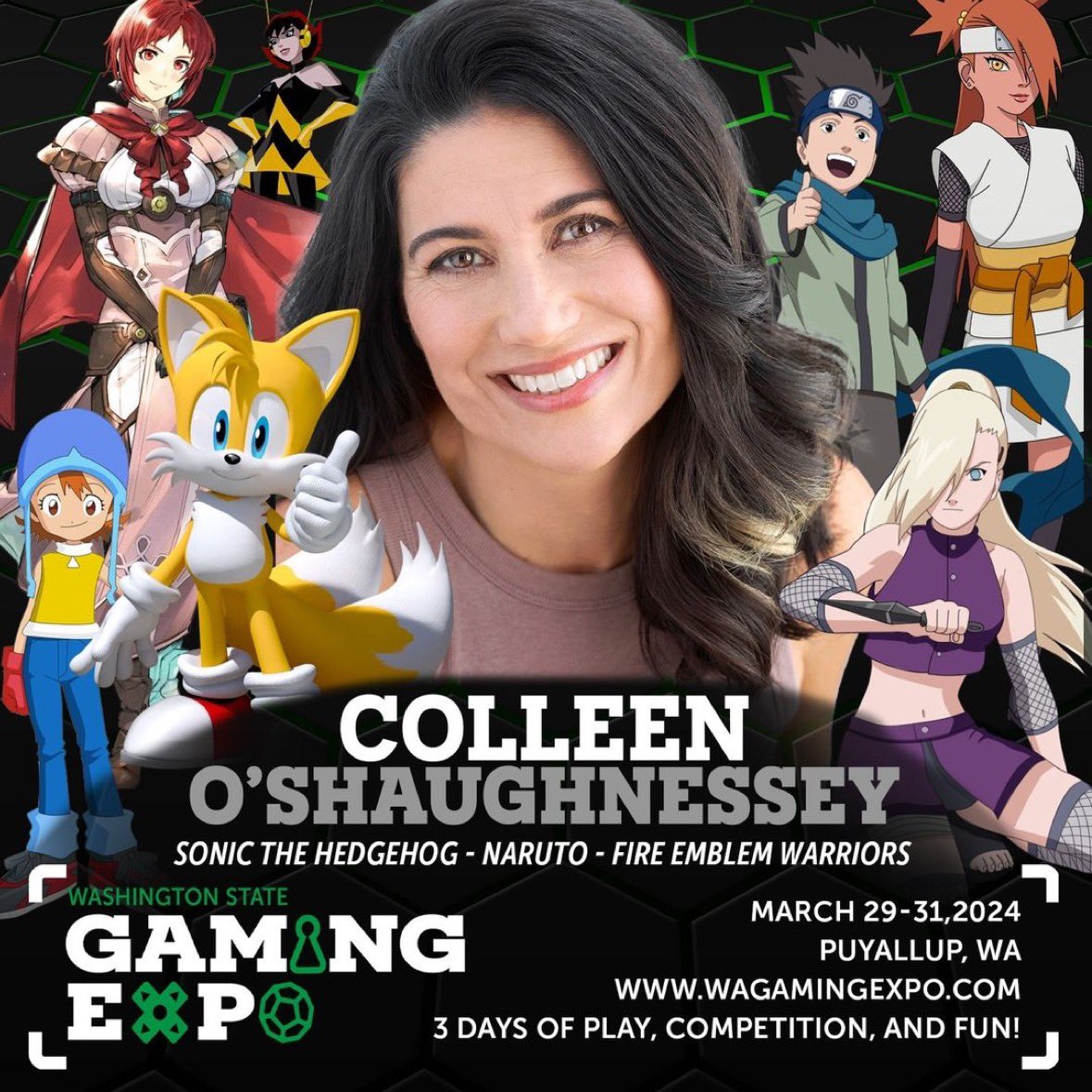 See you soon, Seattle!! I’m coming to you this Friday & Saturday, March 29-30 for @wagamingexpo . I won’t be there Sunday, so make sure to catch me Friday or Saturday!