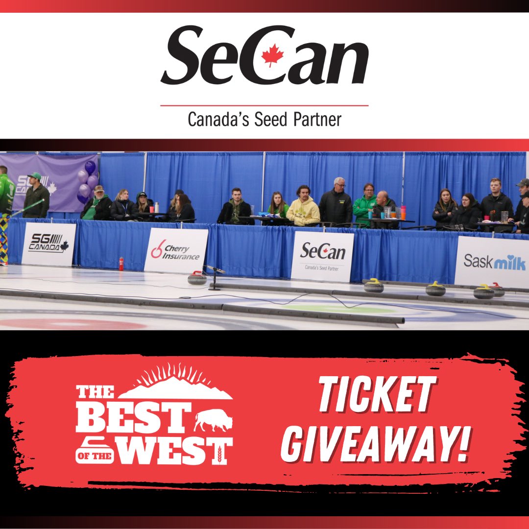🚨Thanks to our fantastic sponsor, @SeCan Seeds, we are giving you the chance to come catch the action LIVE in Saskatoon! 🚨 You AND a friend may be the lucky winner of 2️⃣ FULL EVENT passes! All you need to do is retweet this post! ✅