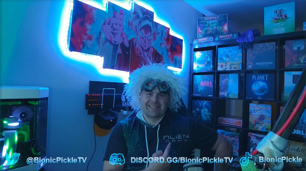 BionicPickleTV's tweet image. Representing @Domin8rGaming merch tonight! Thanks also to @TheGeeksUnleash merch for the amazing product! I can&apos;t wait until I&apos;m able to get my own line of merch out also! 

Were killing some @helldivers2 bugs tonight on kick.com/bionicpickle in a few minutes!!

#GeeksUnleashed…