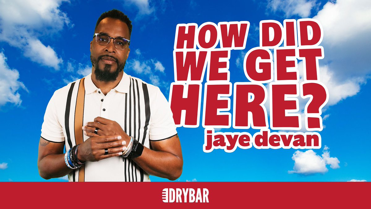 JayeDevan's tweet image. Yo!!! April 4th!!! Mark the date!!! Just about a week away from the release of my @drybarcomedy special, 'How Did We Get Here?' Details to subscribe and watch coming soon!!!

#everydaydude #standup #comedian #comedy #funny #drybar