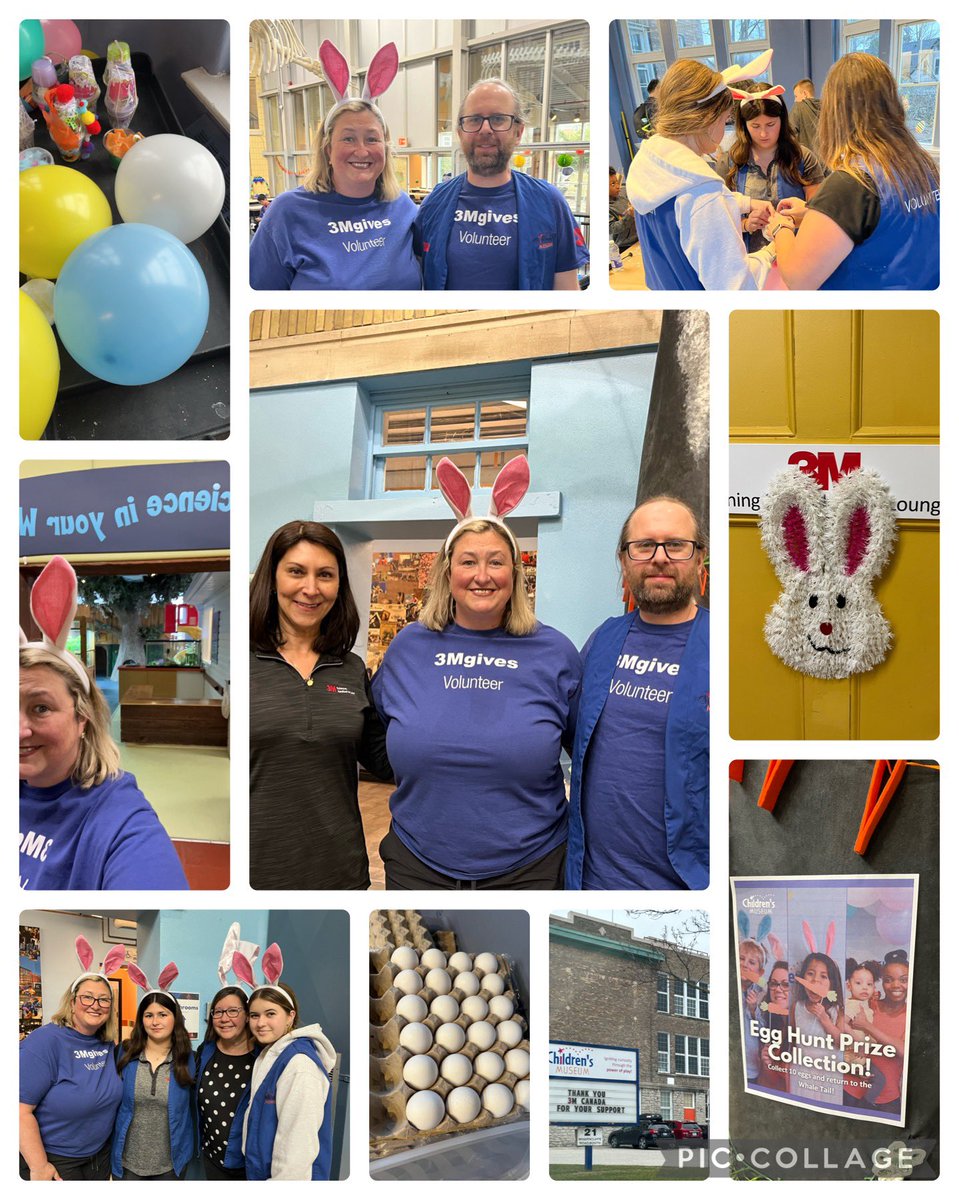 Today marks my 23rd official anniversary at 3M. Tonight I spent my anniversary volunteering g at the Spring Bunny Hop at the London Children’s Museum. It was great to see local 3Mers also out with their children. A night of science experiments too. @3Mcanada #3Mcanada #3Mer
