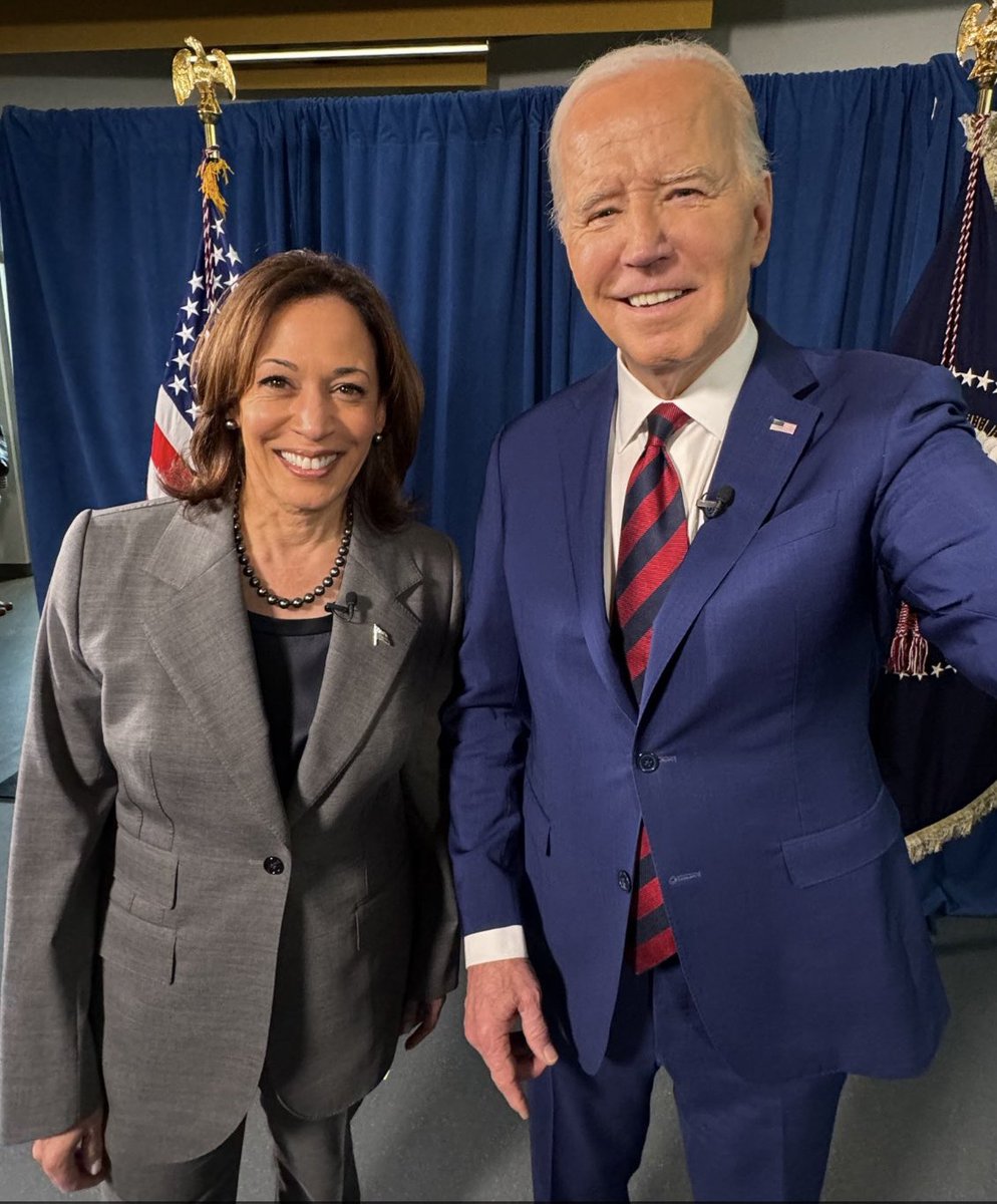 atensnut's tweet photo. Two of the dumbest, most incompetent people on the face of the earth. 

Where in the hell did she get that suit? https://t.co/p7k2IZ1djC