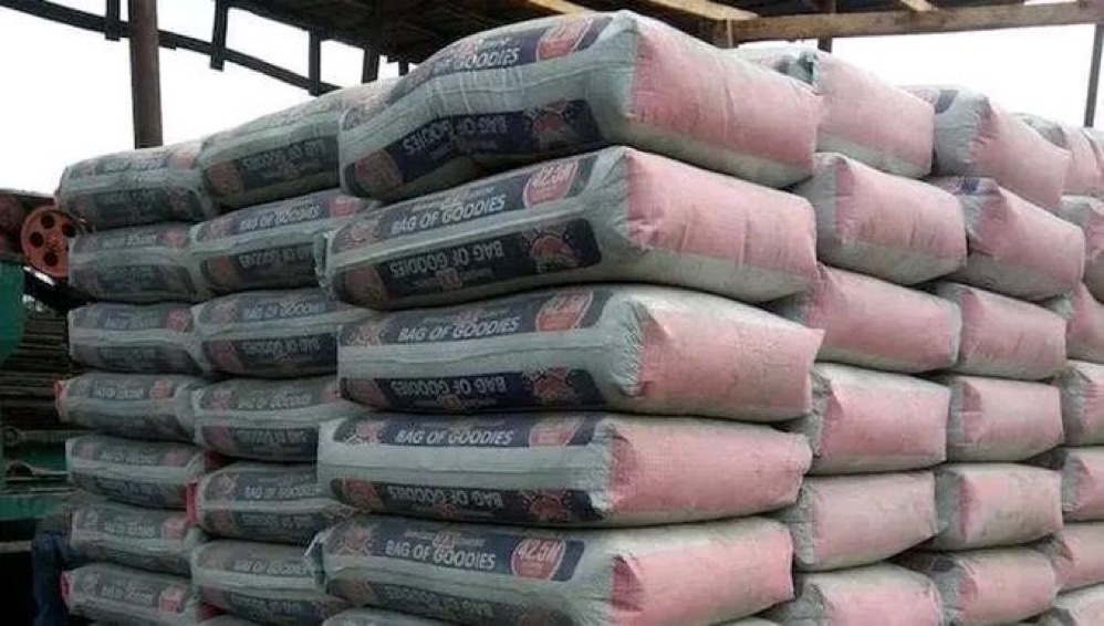 How much is a bag of cement in your area now?