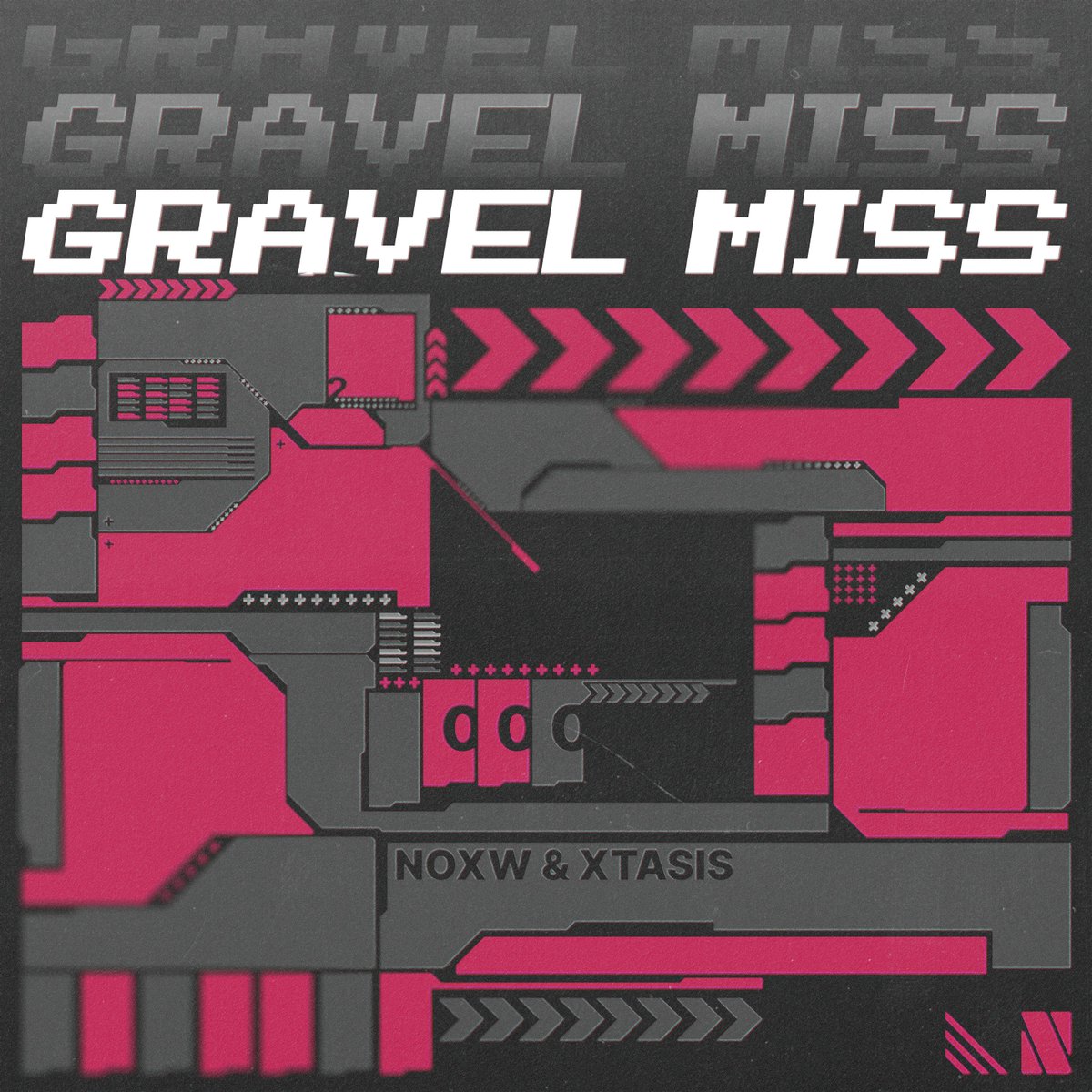 retrac_recs's tweet photo. This Friday!

rr060:

Noxw &amp; Xtasis - "Gravel Miss"

On CDr (pictures soon) is a new five-tracker of heavy hitting cyber-industrial electronic from Noxw and Xtasis. Featuring some killer guitars, ear-catching sound design, crunchy drums—a perfect entry point to these artists... https://t.co/eEDqY1JHJn
