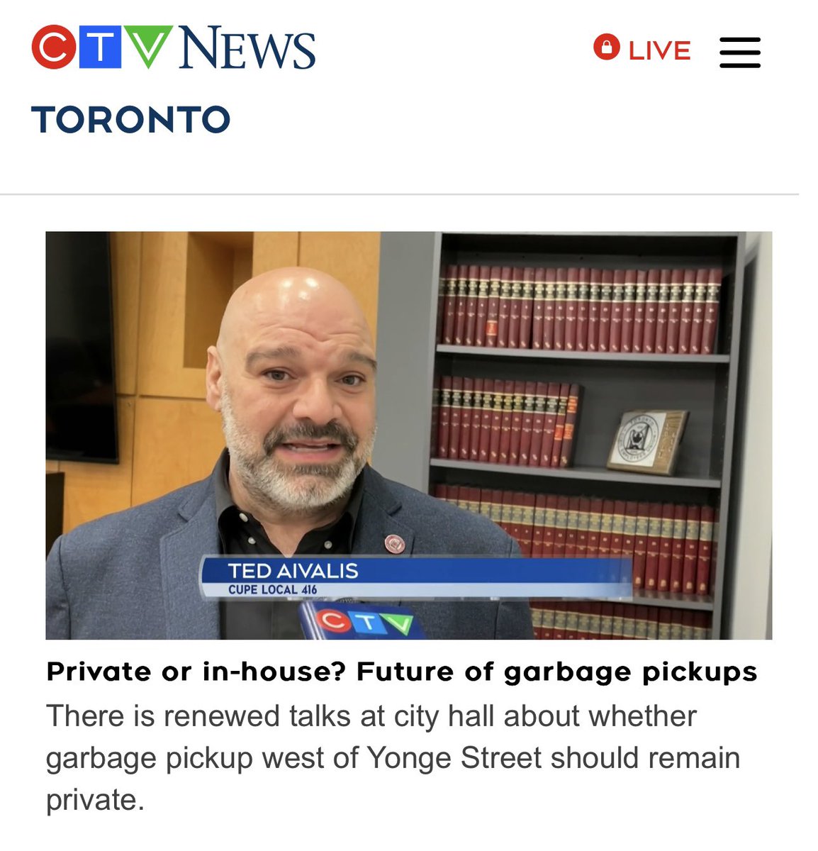 CUPE Local 416 tweet media