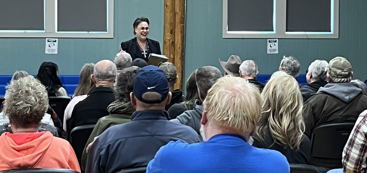 Tonight’s town hall in Big Horn County was another success. I enjoyed speaking with everyone that came out and look forward to visiting again soon.