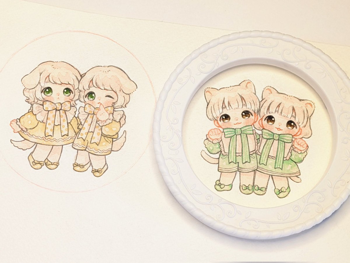 🐶🐱ツインズ