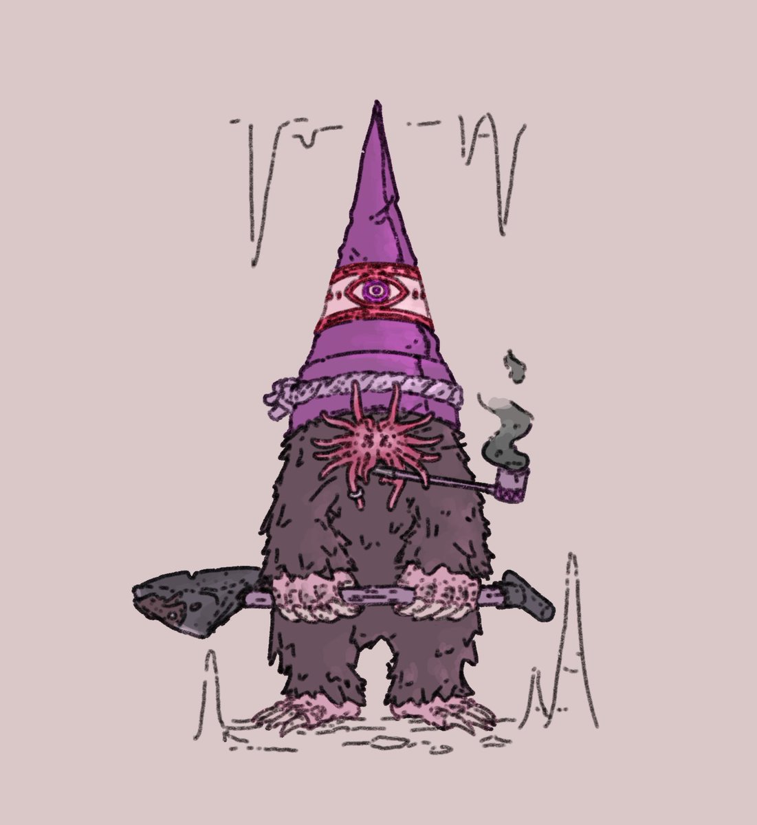 Gnome but mole (These aren’t part of the spirit stuff)