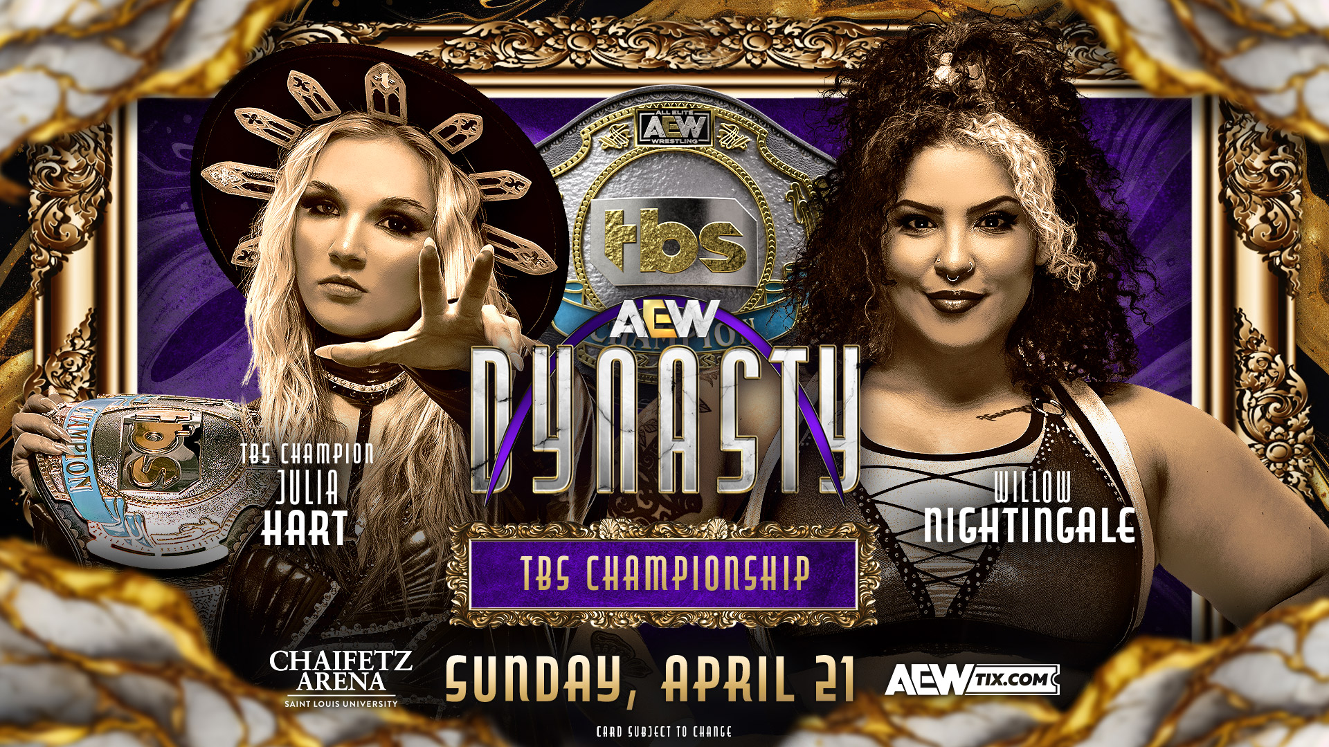 Carte de AEW Dynasty 2024 CatchNewz