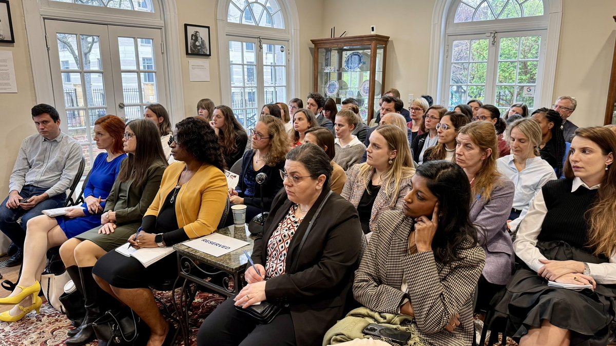 Today, we celebrated Women’s History Month, honoring the resilience of 🇺🇦 women. From fighting for freedom to documenting Russian war crimes & teaching, their courage knows no bounds. Grateful for the inspiring words shared by @avalaina, @SMusaieva, Anna Novosad, & @StateDept_GCJ