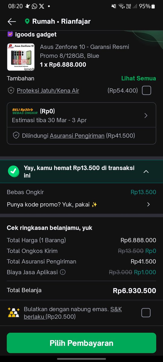 mrianfajar's tweet photo. @GontaGantiHaPe Sama² snapdragon 8 gen 2 juga nih kang, emang ga ada cashback 😀 https://t.co/F6NFjJQuxB https://t.co/98kTZodBPd