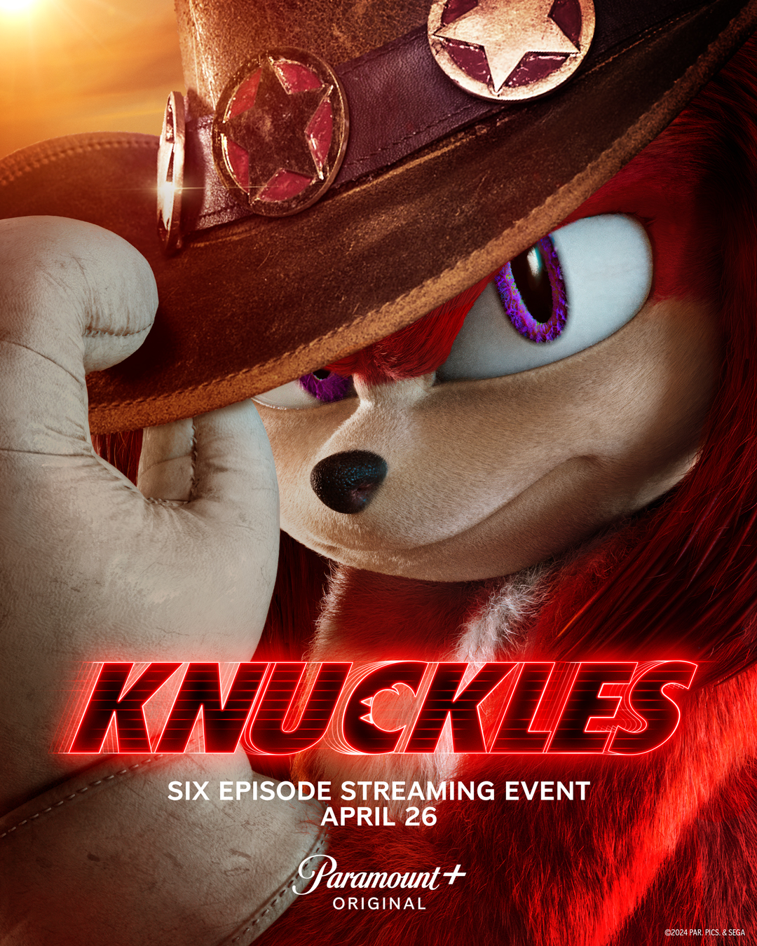 Nieuwe Knuckles poster door Paramount Plus