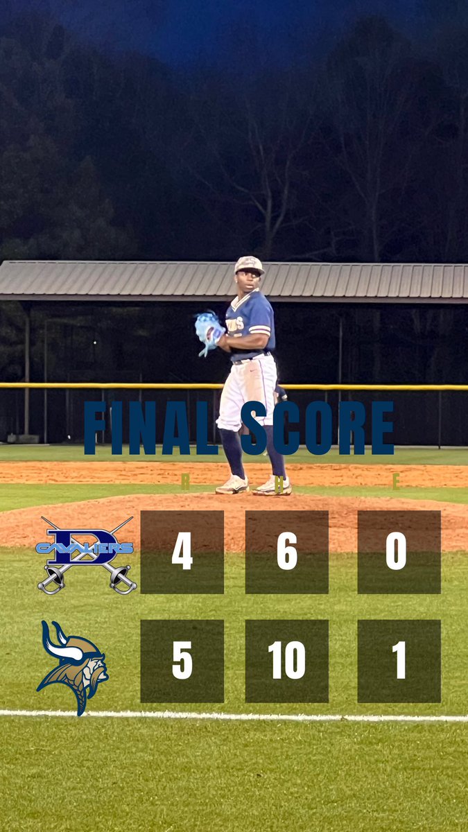 Great region win by the Vikes tonight to take the series!!! Vikes back at it at THE HOUSE Friday for the series finale. #DYJ #Goldstandard