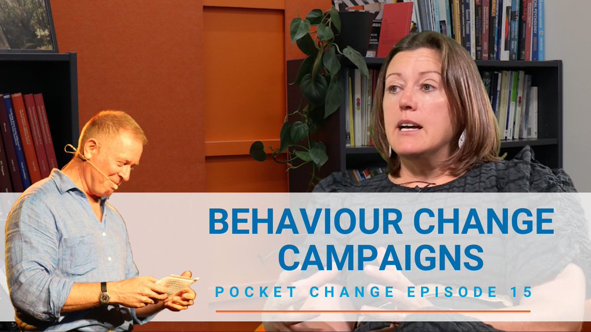 Behavioural science in social awareness campaigns and the importance of evaluating impact is the subject of this month's episode of #PocketChange. Our latest episode of Pocket Change is out soon. Subscribe to our YouTube channel: youtube.com/@BehaviourWork…