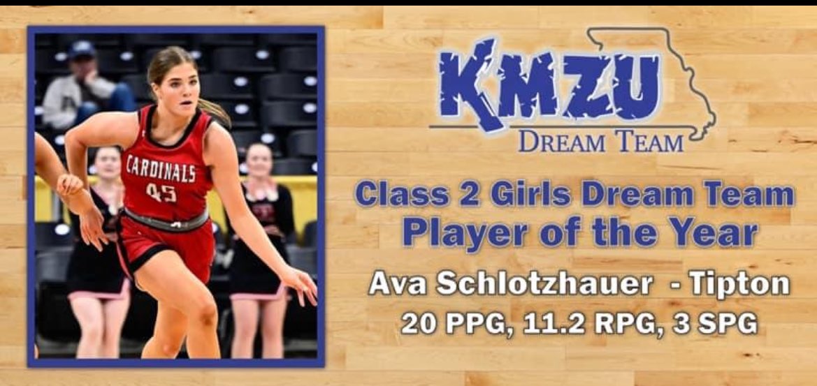 Tipton Lady Cards (@tiptonlady) on Twitter photo <a href="/AvaSchlotzhaue1/">Ava Schlotzhauer</a> PLAYER OF THE YEAR!!! She’s only a sophomore?!
All-Conference, All-District, All-State! Honors keep racking up! Just wait for the encore next season!!! <a href="/AvaSchlotzhaue1/">Ava Schlotzhauer</a> PLAYER OF THE YEAR!!! She’s only a sophomore?!
All-Conference, All-District, All-State! Honors keep racking up! Just wait for the encore next season!!!