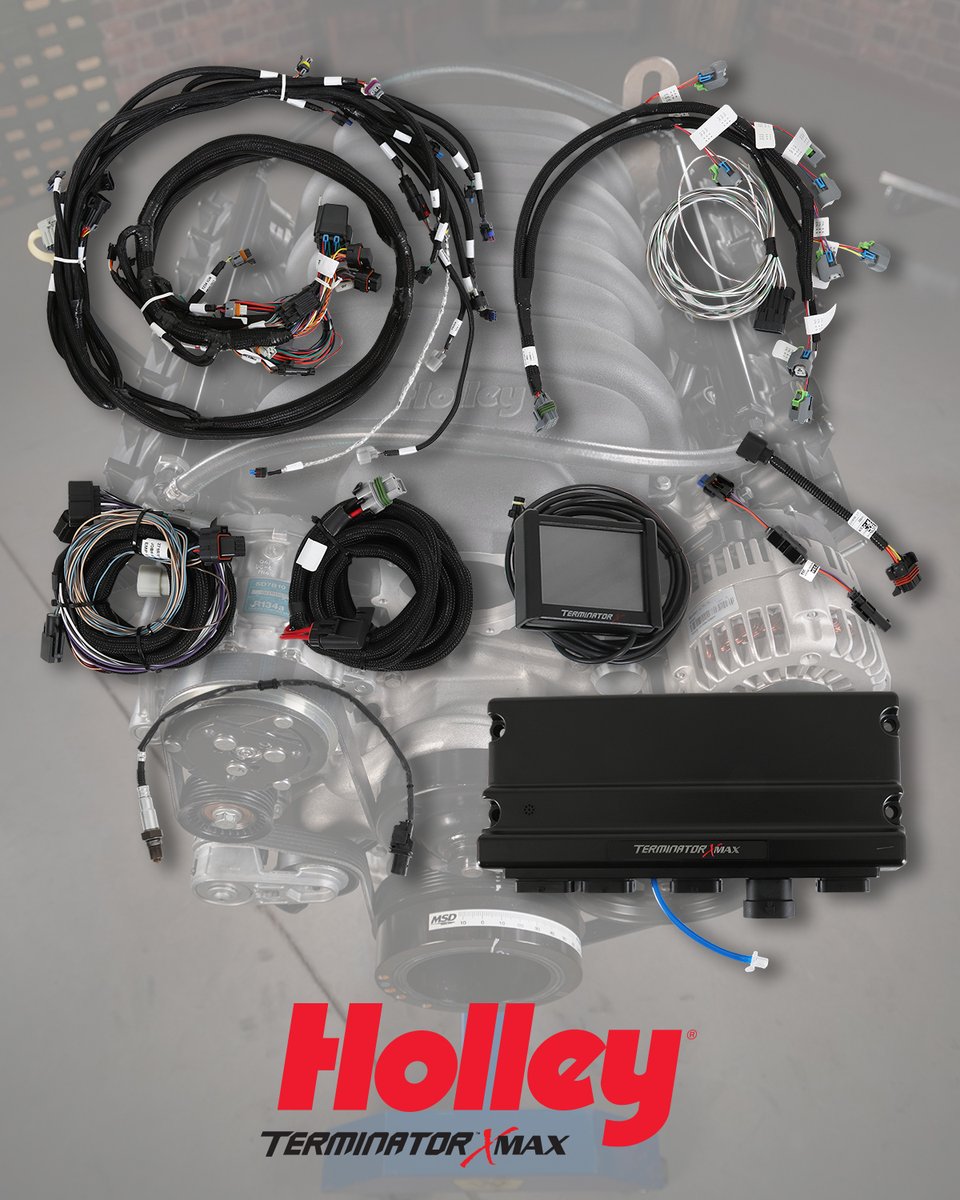 New Product: Holley Terminator X Max 7.3-liter Ford Godzilla Kit P/N 550-1431 - Terminator X Max - $1,499.95 Learn more here: holley-social.com/550-1431Termin… #Holley #HolleyEFI #WinWithHolley #Fuelinjected #HolleyEquipped #TerminatorXMax