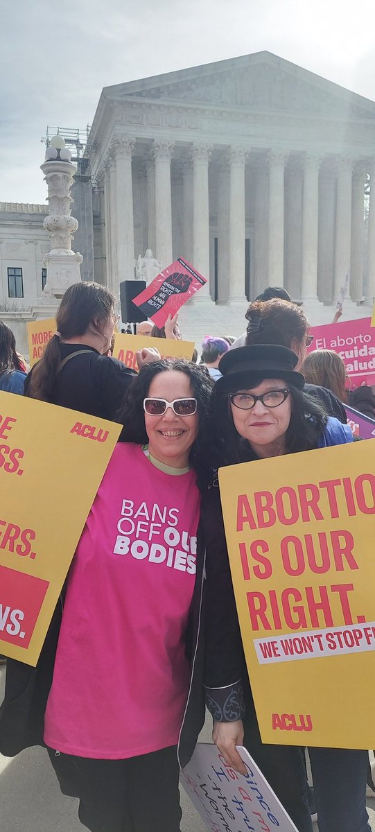 This is what democracy looks like! #bansoffourbodies #AbortionIsHealthcare #mifi #AbortionRights