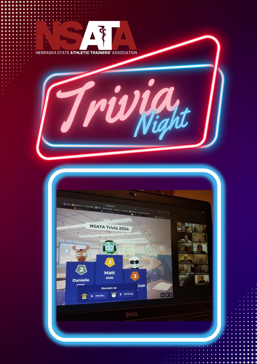 Thanks to all who participated in the CACs Trivia Night! The competition was wild and it was a tight race. Congrats to the winners: Matt, Danielle, and Josh!