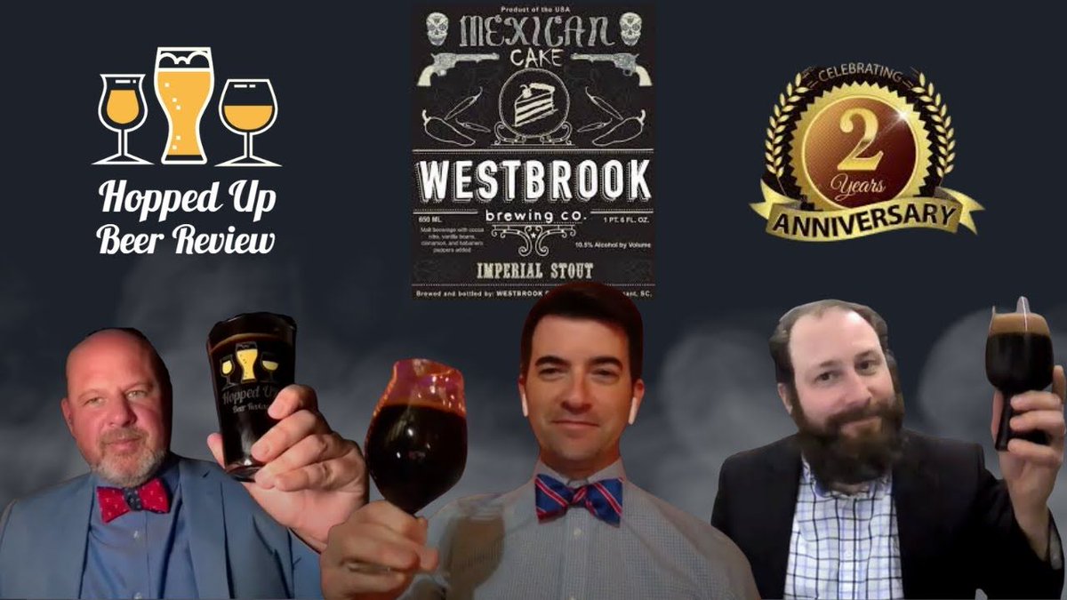 🎉🍻 Happy 2 years to us! Today, we dive into the rich flavors of #MexicanCake Imperial Stout by Westbrook Brewing Co. 🍰🍺 At 10.5% ABV, it's a celebration in a bottle! 🥳 #BeerReview #CraftBeer buff.ly/3x5KmMH
