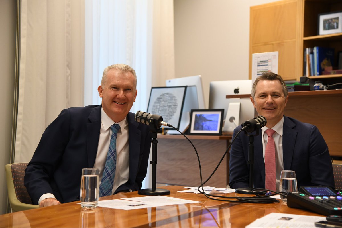 “Like a try-hard Tony Abbott: all the anger without the onion.” That’s how @JasonClareMP summed up Peter Dutton this week. He’s my guest on the 5and5 podcast. Have a listen here: spotify.link/cLzBmlcUjIb