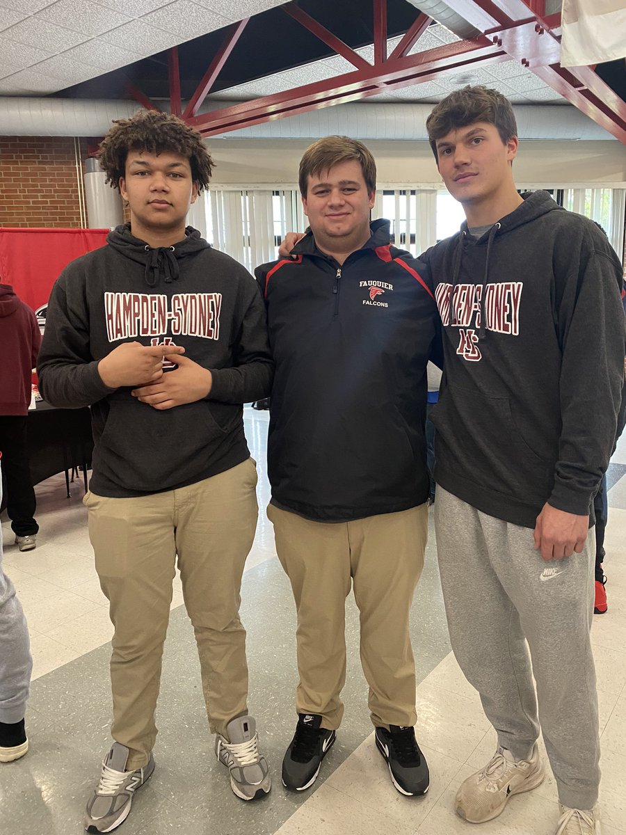 Congratulations to <a href="/ChaseLeazer/">Chase Leazer</a> , <a href="/DillonJEpperson/">Dillon Epperson</a> , <a href="/MikahMatthews03/">Mikah Matthews</a> , and the rest of the seniors at Fauquier High School on the opportunity to continue their playing careers at the collegiate level! It was an honor to be a part of  journey!