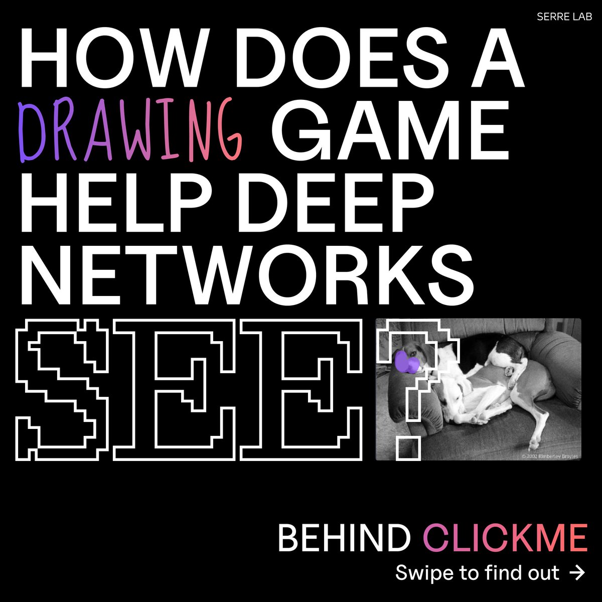 🔍👀 How do your clicks on ClickMe help AI learn to recognize objects or natural object categories? You could win $100 every week: clickme.clps.brown.edu 🧠✨ In our paper, Learning What and Where to Attend, we brought forth the key functions that make ClickMe a unique…