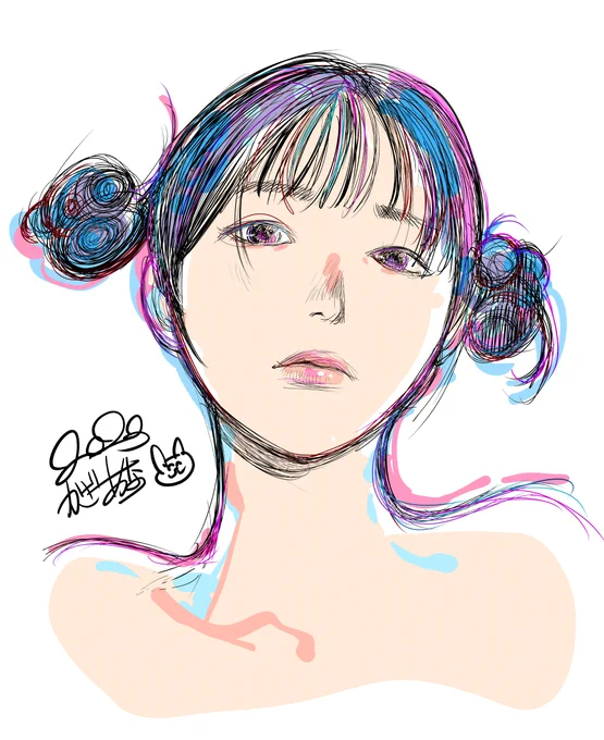 モデル・いしこさん 