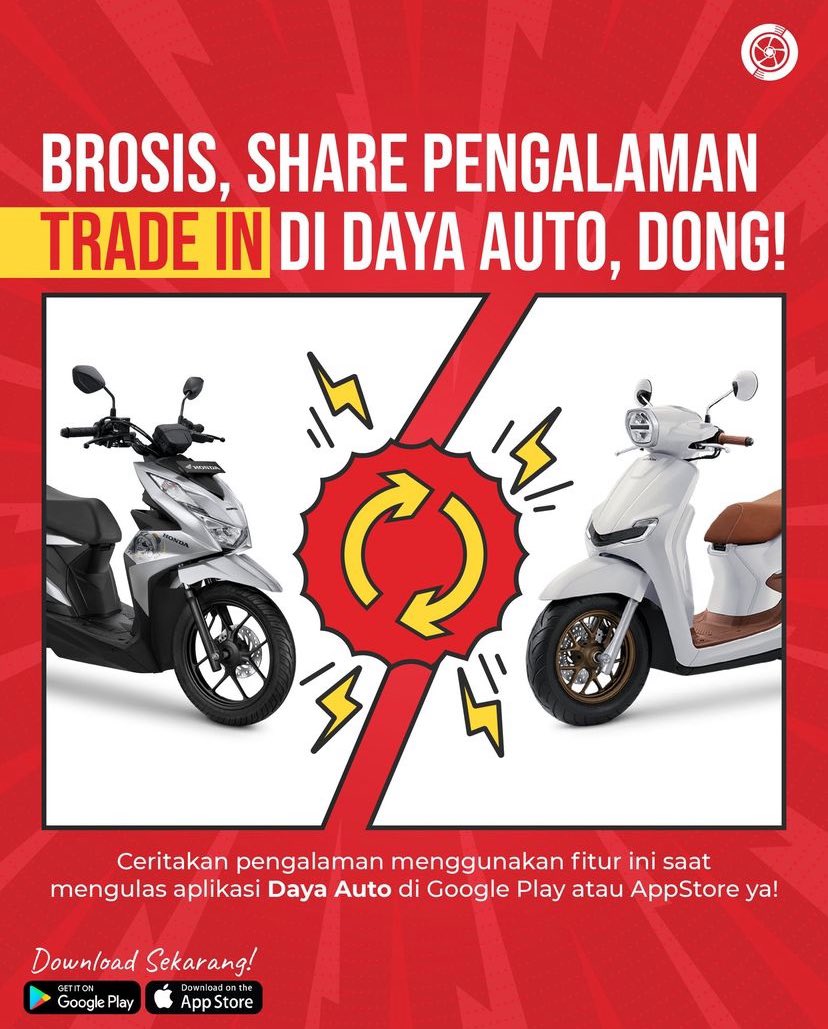 dayaautoapps's tweet image. Berbagi cerita di bulan Ramadhan yuk! 🕌✨ BroSis yang punya pengalaman Trade In boleh share dengan kami semua saat mengulas aplikasi Daya Auto di Google Play, AppStore atau di kolom komentar ya! 👉🏼