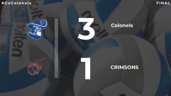 The Boys Volleyball team played their first game tonight and beat the Crimsons Volleyball Club.  
🏐 JV won 2 sets to 1
🏐Varsity won 3 sets to 1