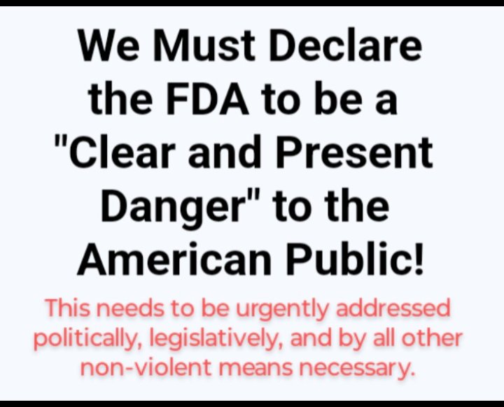 jeffblack757's tweet photo. @RobertKennedyJr @calleymeans Before the Covid-19 pandemic, I foolishly believed the FDA &amp; CDC were infallible.

I'm now fully aware that the same "regulatory capture" placing us in danger with vaccines &amp; medicines we need, also impacts the safety of all the foods we eat!

PLEASE READ:https://t.co/ZlPcCyHWjI https://t.co/jCoA22SIIM