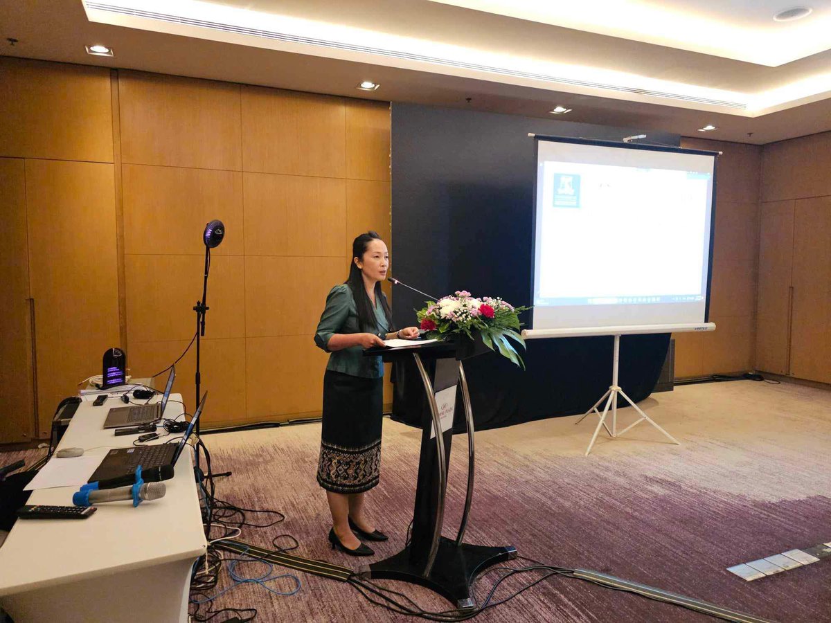🥗Our GFAR researcher @chitpasongkous1 recently participated in the inception workshop and conducted field interviews for the project 'Assessing the Social and Economic Implications of Changing to Low-input and Organic Rice Production in Lao PDR' in Lao. #OrganicFood