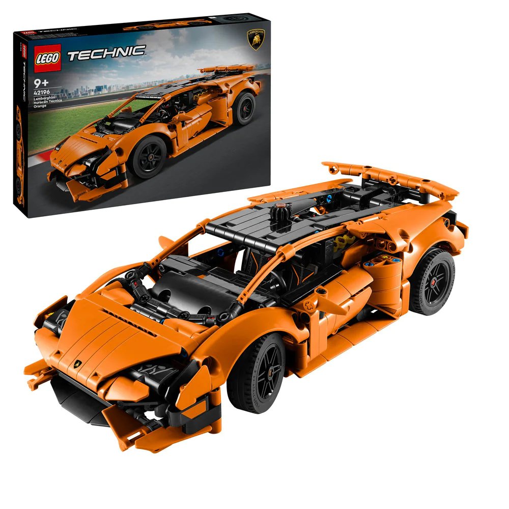 New for April! The LEGO Technic Lamborghini Huracán Tecnica Orange is available now, with 20% off the RRP. Just $75.99 + shipping. Buy now at brickstore.nz/collections/fe…