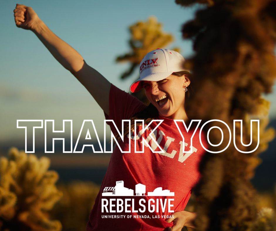 Thank you to everyone in our Rebels Forever family who showed their support during Rebels Give! Every gift makes a difference, and you showed that #RebelsMakeItHappen!