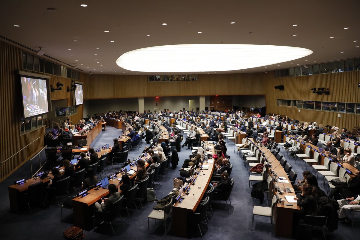 CSW68 has been closed and the first session of CSW69 opened! Thank you to everyone who joined us at #CSW68. We look forward to seeing you next year at #CSW69! 📸See the #CSW68 photogallery from @un_women: unwo.men/uXTV50R3sVo