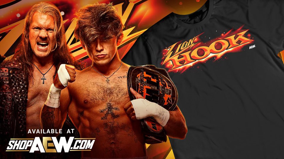 ShopAEW's tweet photo. LionHOOK! Get this @IAmJericho & @730hook shirt that just dropped at https://t.co/9hHlXpcSbp! #AEWDynamite
https://t.co/1tAh48z9wa https://t.co/RlCEbJu9ql