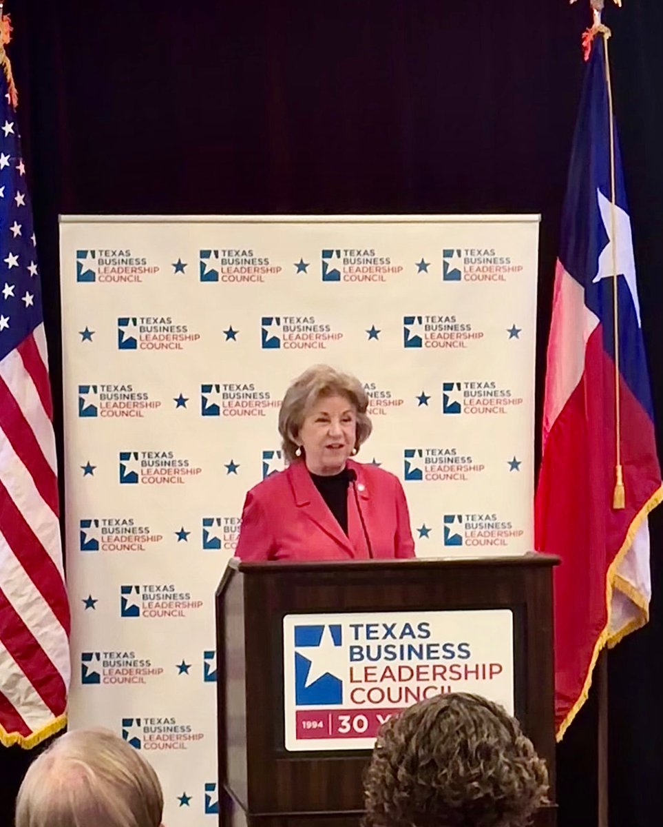 Texas Business Leadership Council brings together some of the most important leaders in our state focused on economic growth and competitiveness. I appreciate the chance to speak at their spring meeting. @TX_BLC