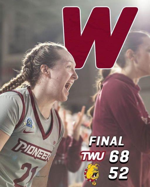 Congratulations TWU Basketball! The Texas Woman's Pioneers defeated Ferris State tonight in the NCAA Division II National Semifinals and plays for the national championship on Friday night! Go Pioneers....bring the title home to Denton! @TWU_Basketball @txwomans